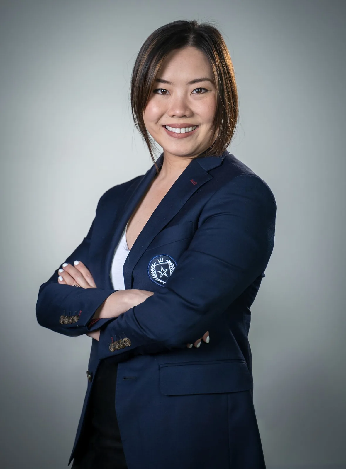 Corporate headshot of a businesswoman