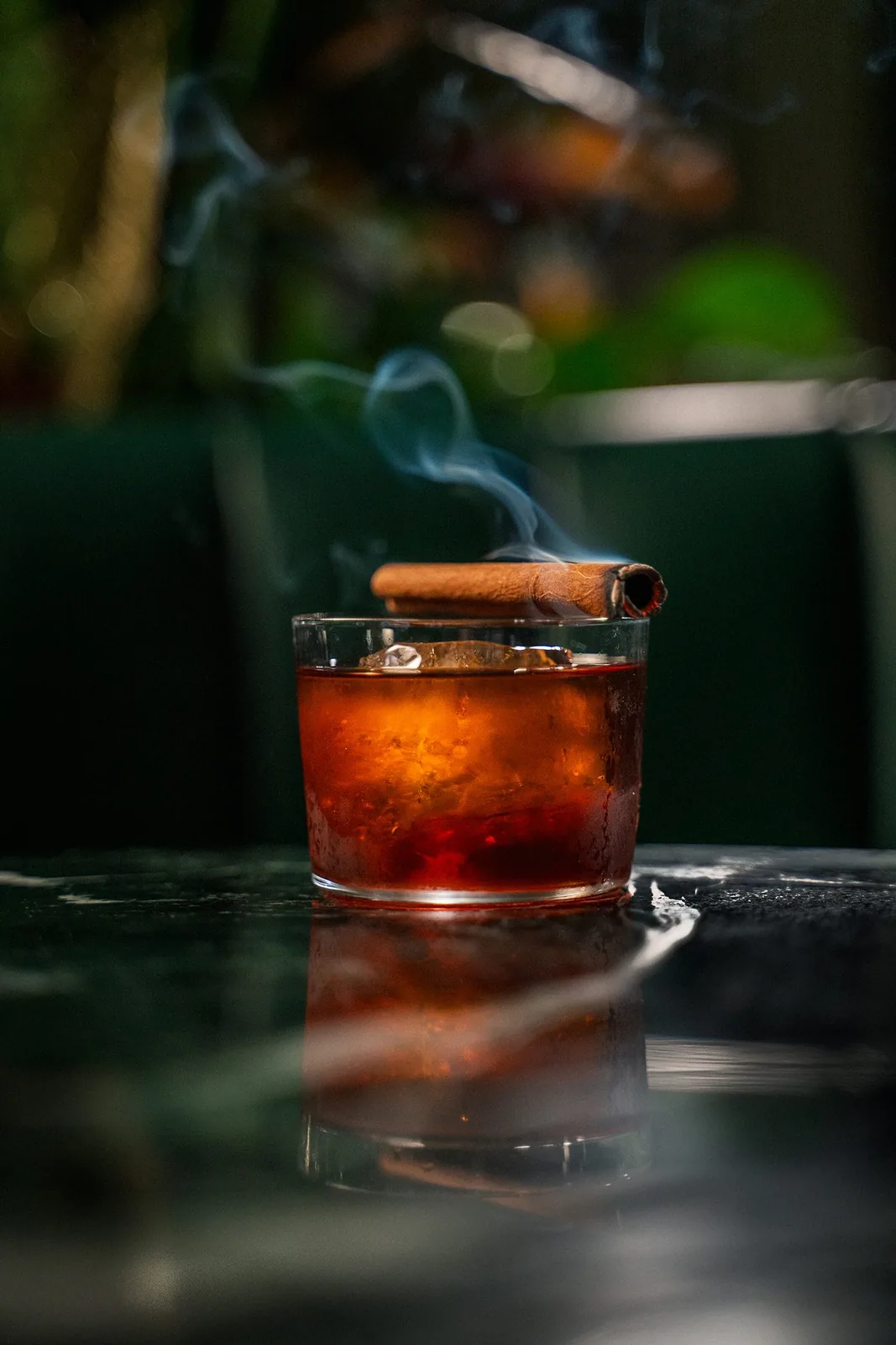 Cocktail drink product photography